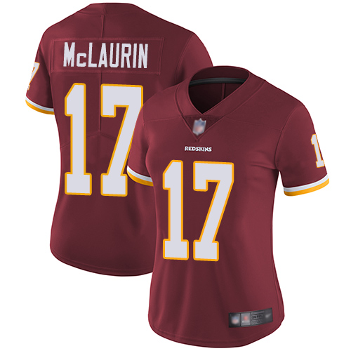 Washington Redskins Limited Burgundy Red Women Terry McLaurin Home Jersey NFL Football #17 Vapor->youth nfl jersey->Youth Jersey